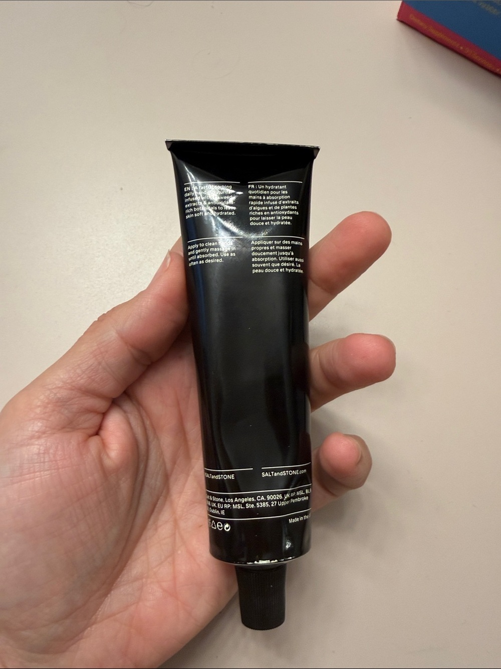 Salt & Stone Black Rose & Oud Hand Cream - Picture 4 of 4